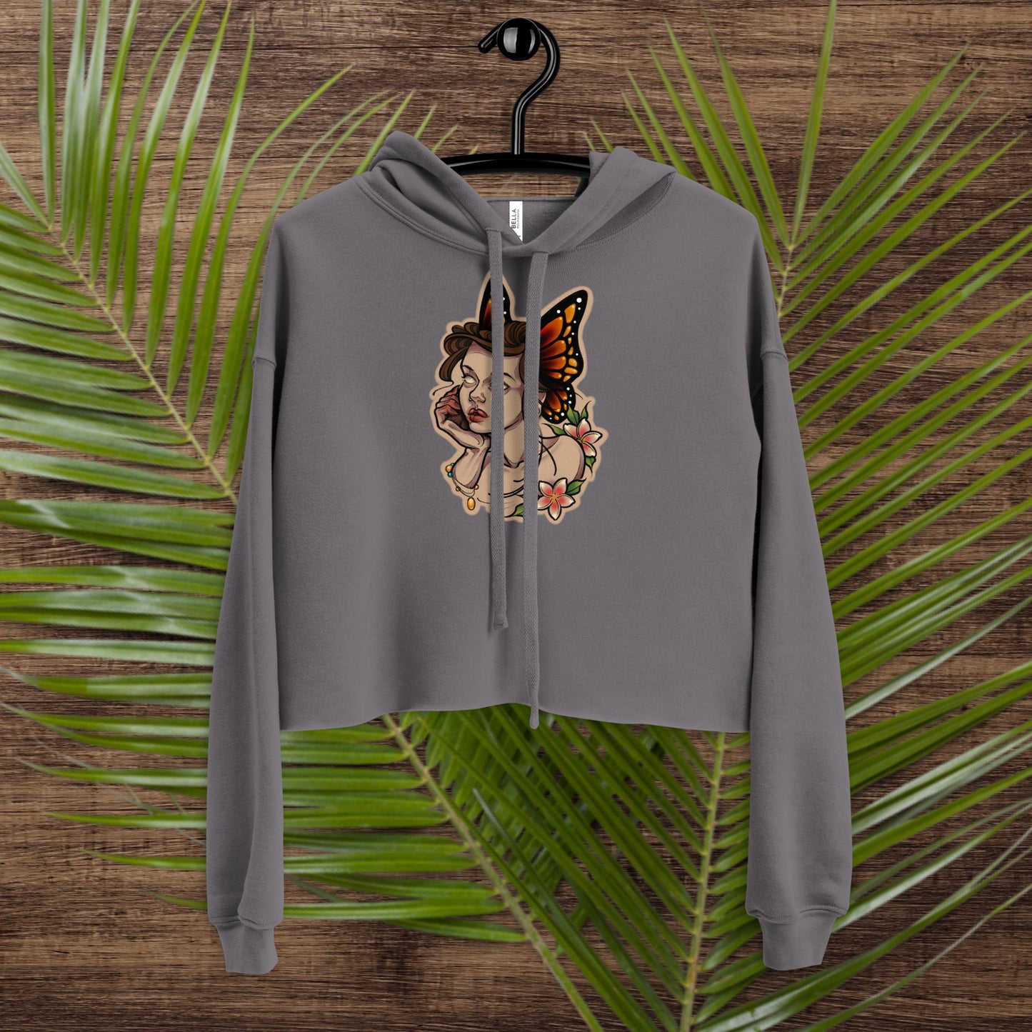 Melba Faery Crop Hoodie